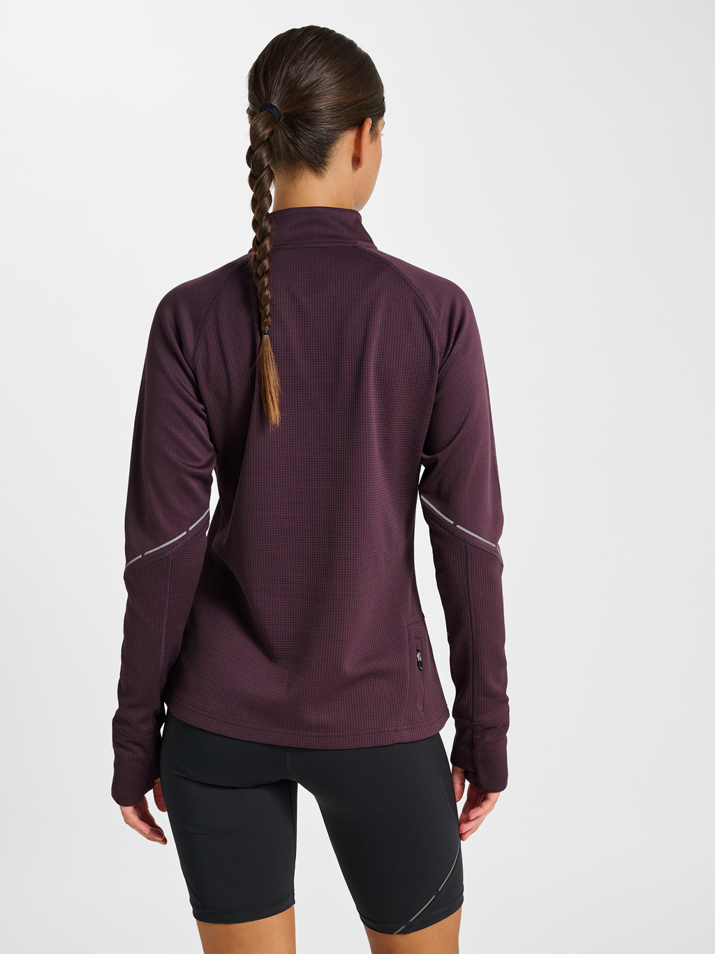 nwlPOWER HALF ZIP MIDLAYER W