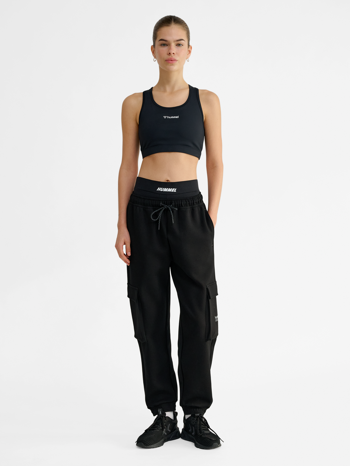 hmlTECH FLEECE LOOSE CARGO PANTS