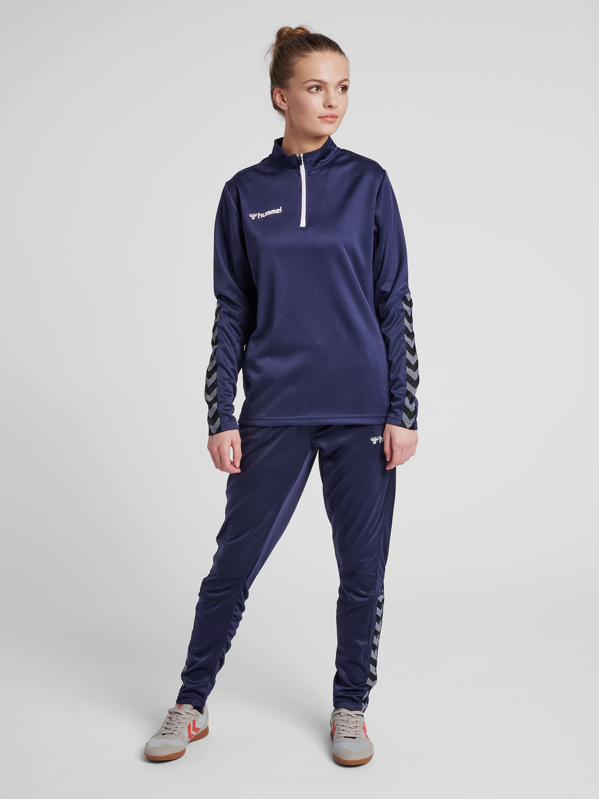 hmlAUTHENTIC HALF ZIP SWEATSHIRT WO