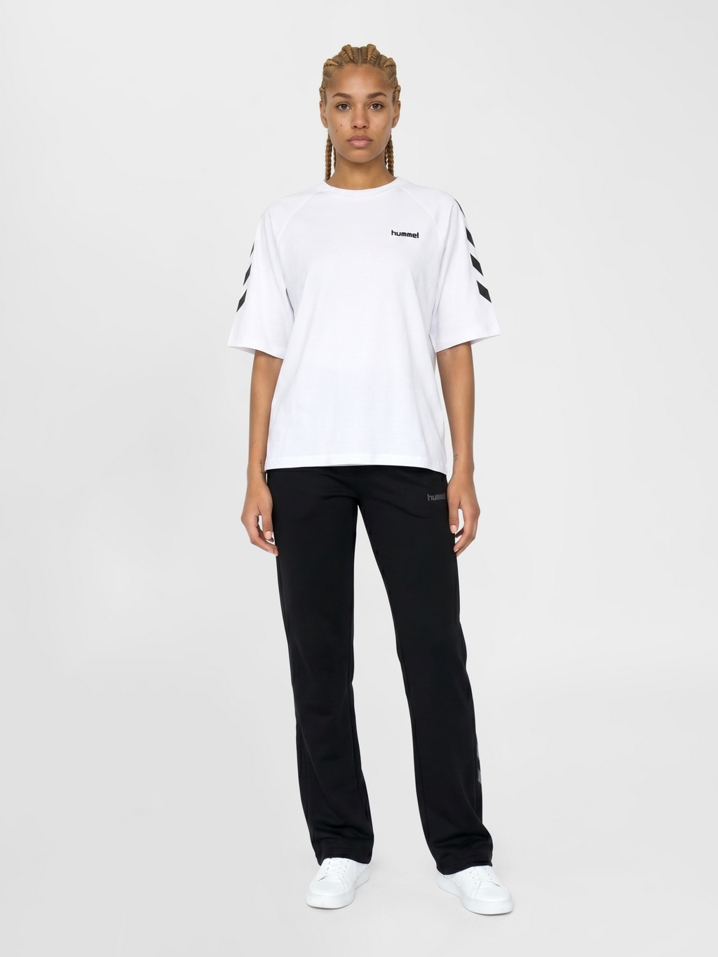 hmlKEEPER CHEVRON W WIDE SWEATPANT