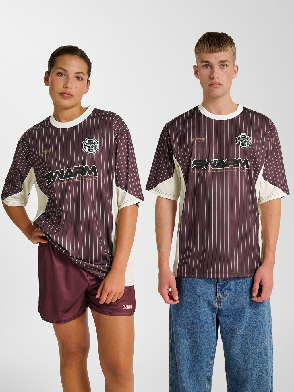 hmlLOOSE JERSEY SS STRIPE TOPSCORER