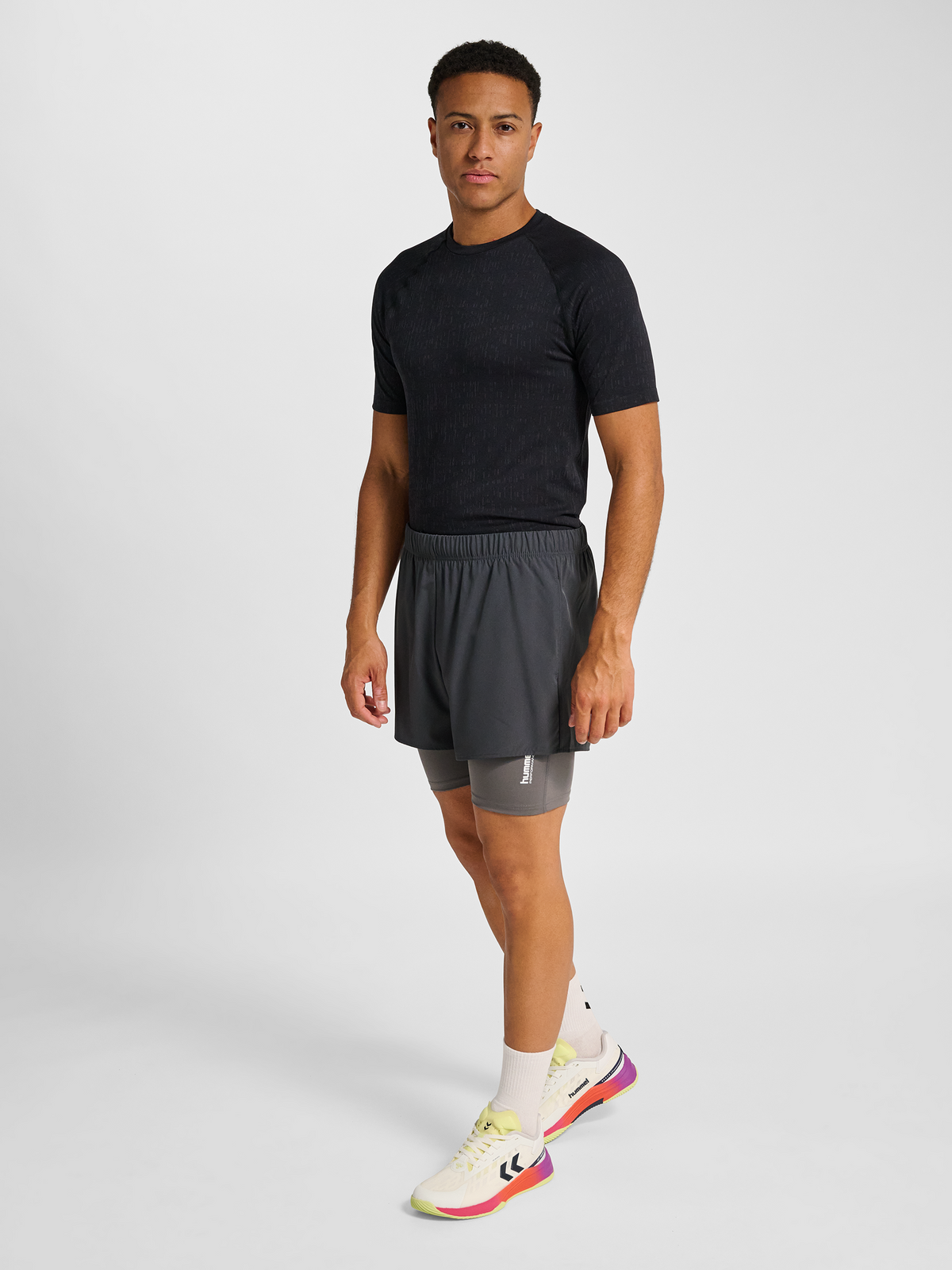hmlHIIT INTENSITY W 2 IN 1 SHORTS