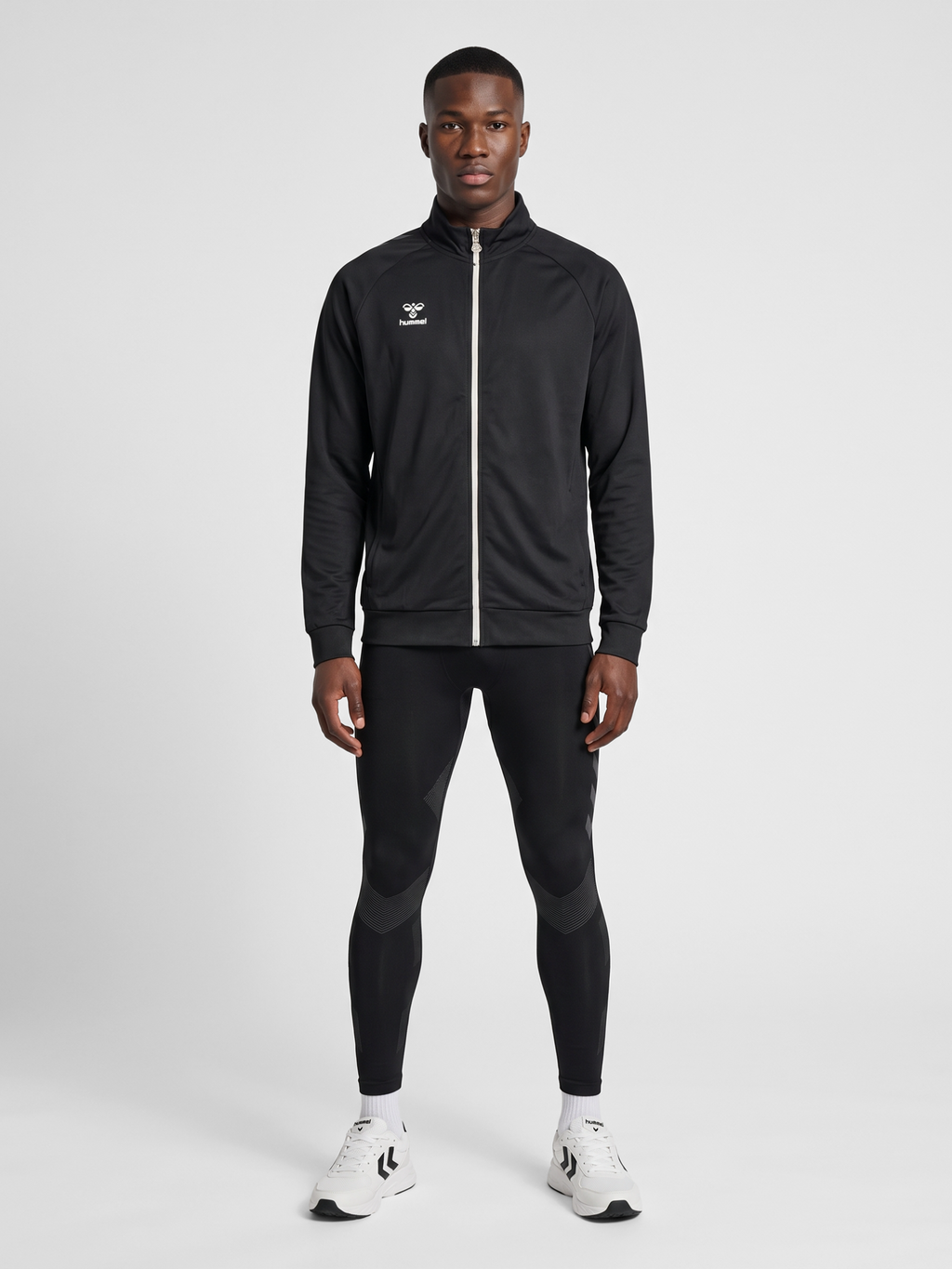 hmlMOVE GRID COTTON ZIP JACKET