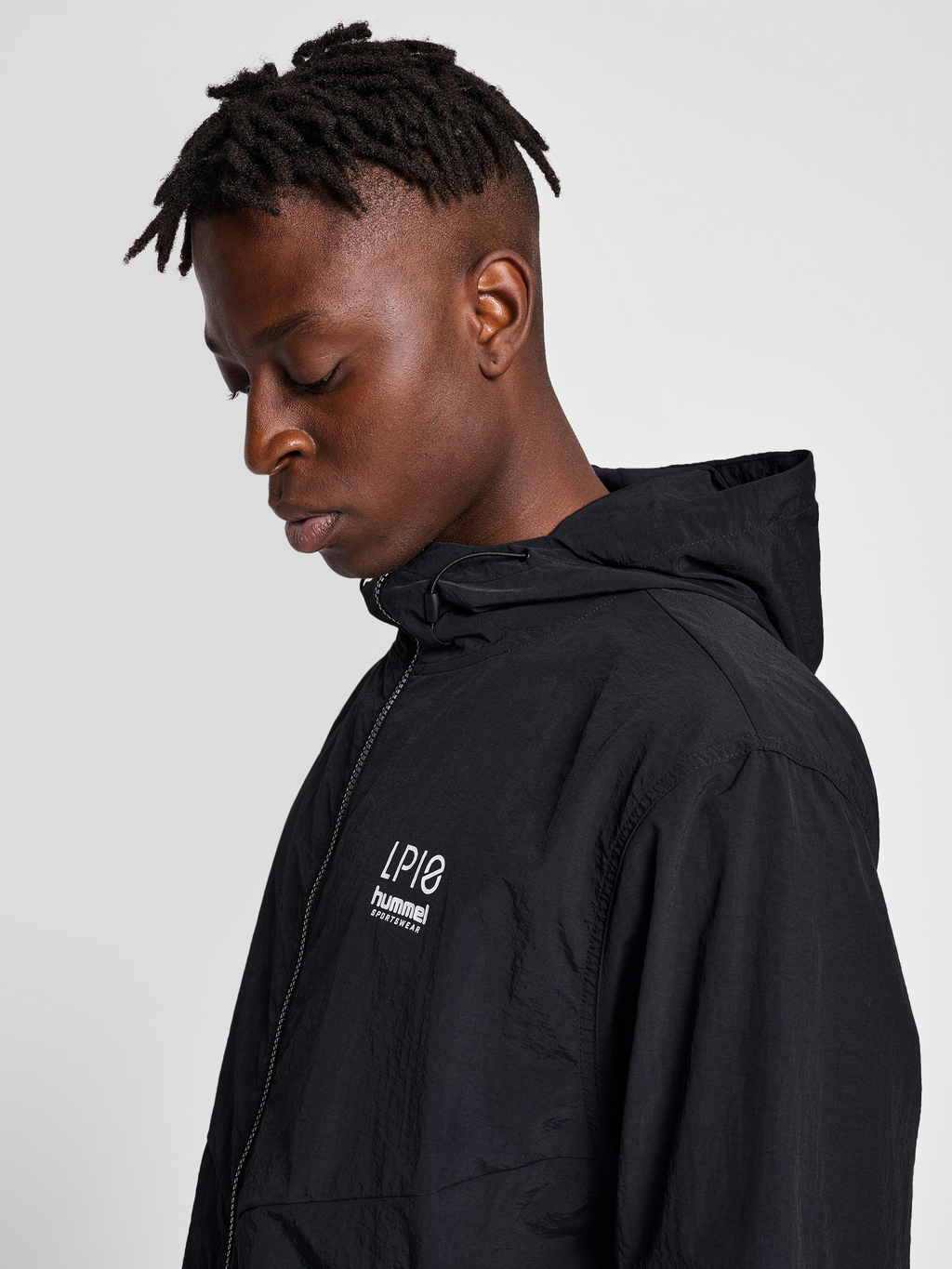 hmlLP10 BOXY WOV ZIP JACKET