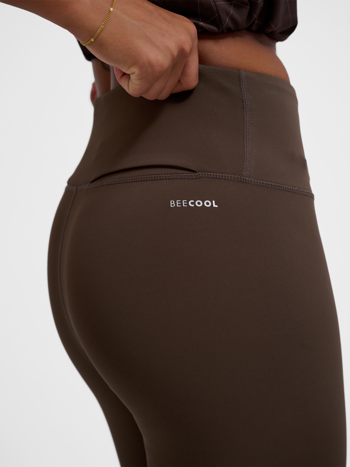 hmlCOURT MID WAIST POCKET TIGHTS W