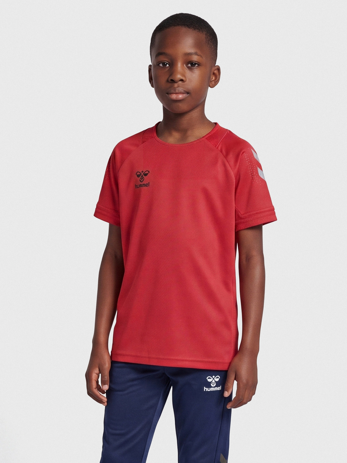 hmlLEAD S/S POLY JERSEY KIDS