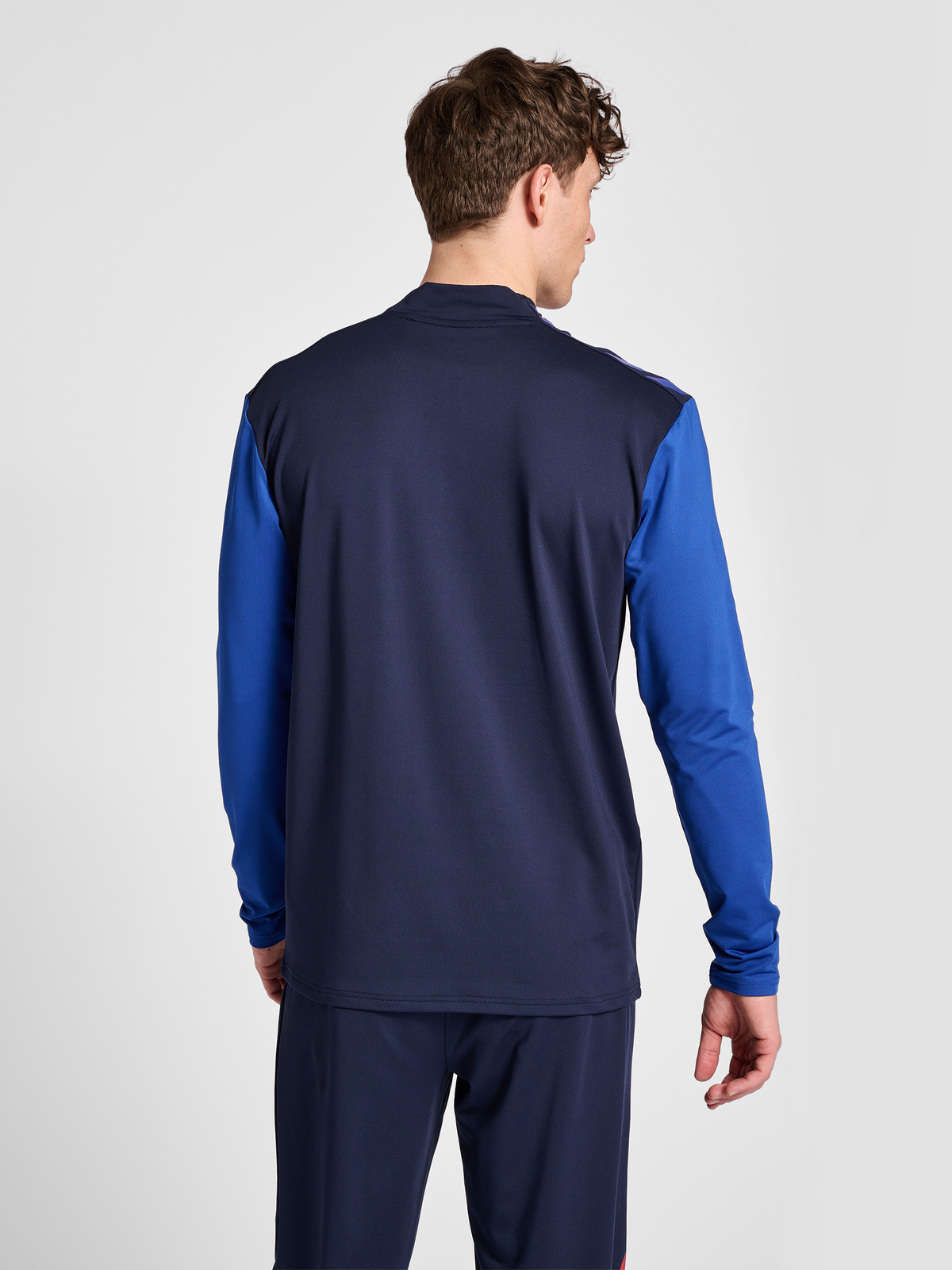 hmlPRO GRID HALF ZIP TRAINING L/S