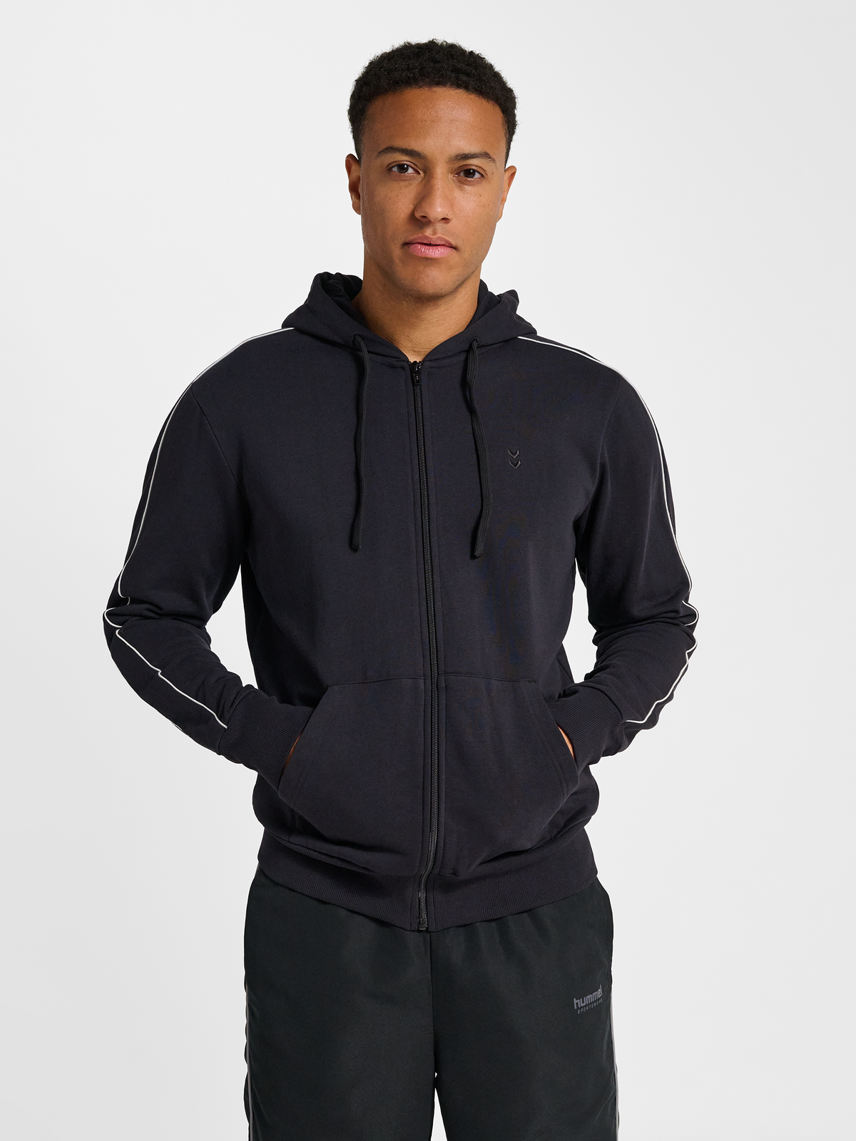 hmlPULSE PIPING ZIP HOODIE