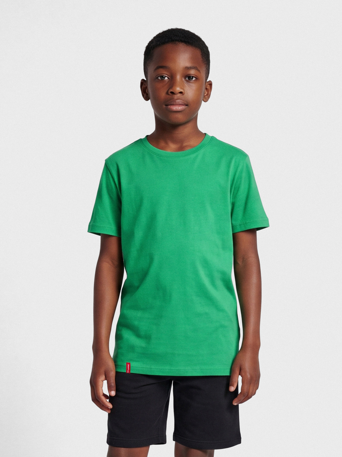 hmlRED BASIC T-SHIRT S/S KIDS