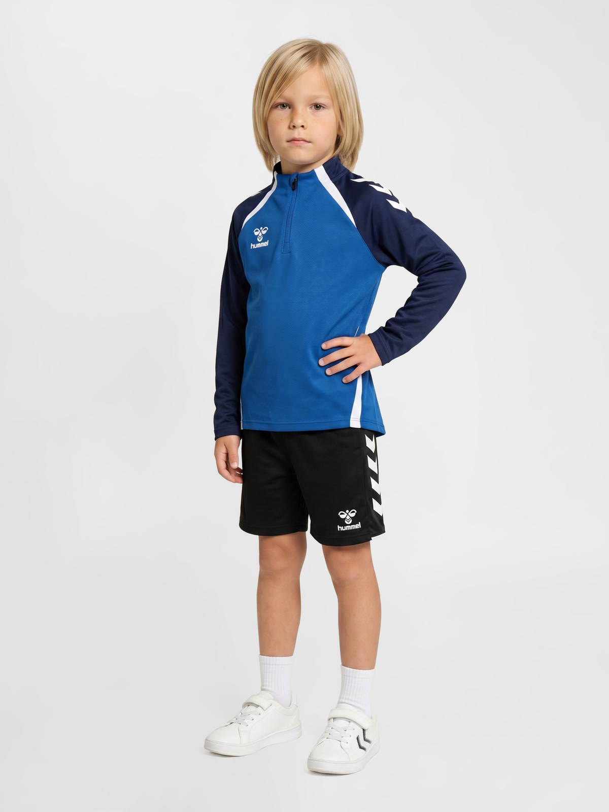 hmlLEAD 2.0 HALF ZIP KIDS