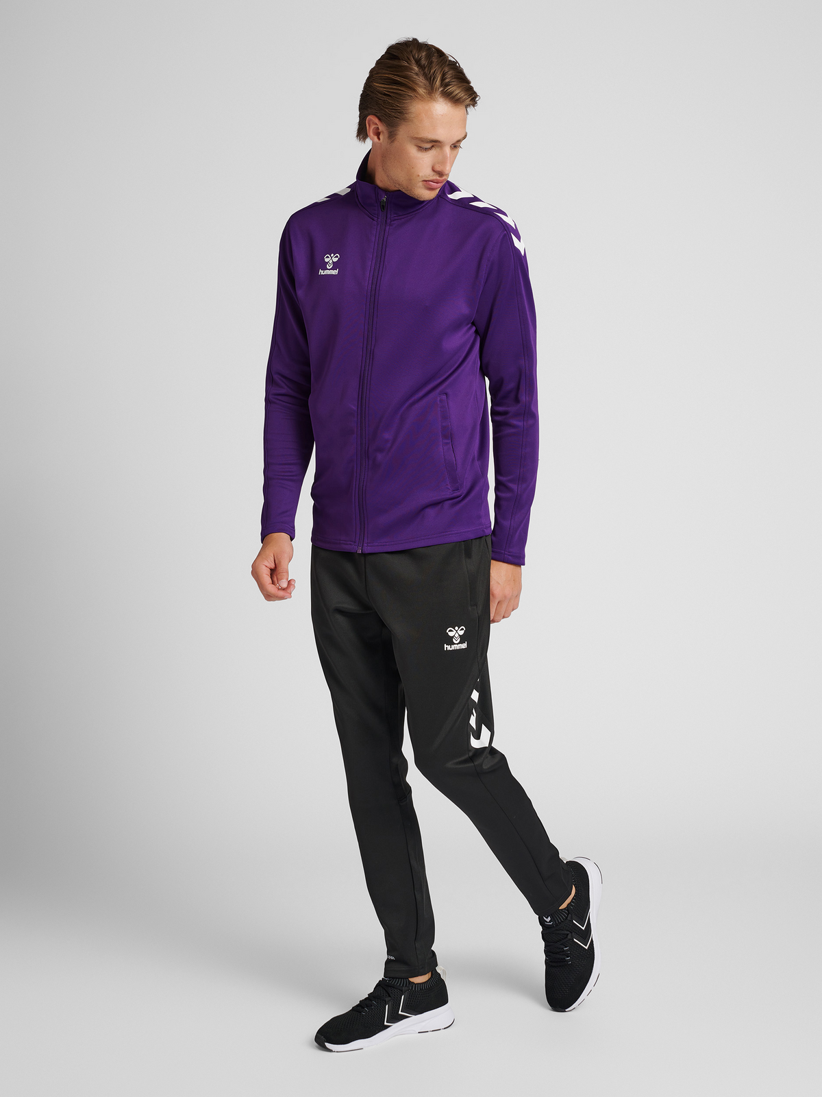 hmlCORE XK POLY ZIP SWEAT
