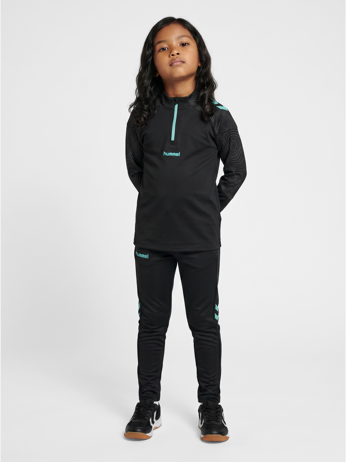 hmlBLAZE 2.0 TRAINING HALF ZIP KIDS