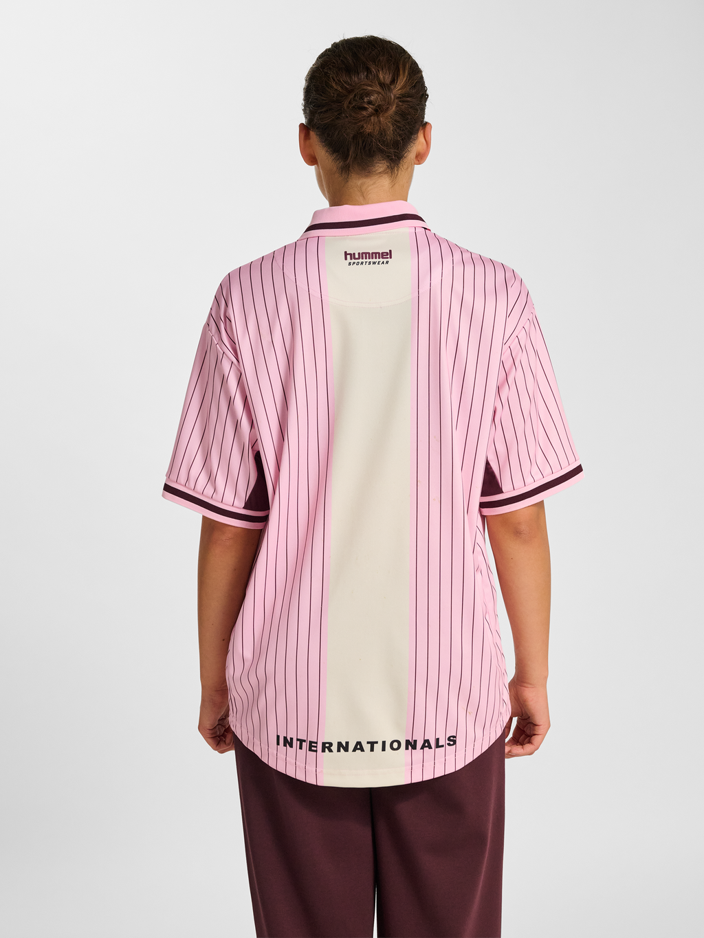 hmlLOOSE FB JERSEY S/S STRIPED