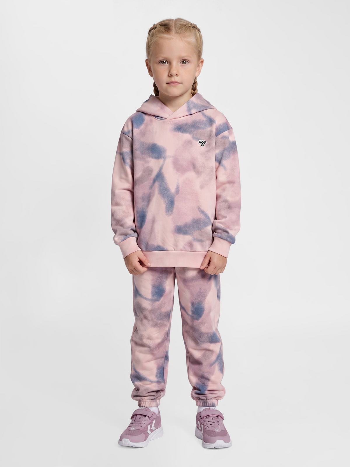 hmlJR LOOSE AOP PANTS BEE