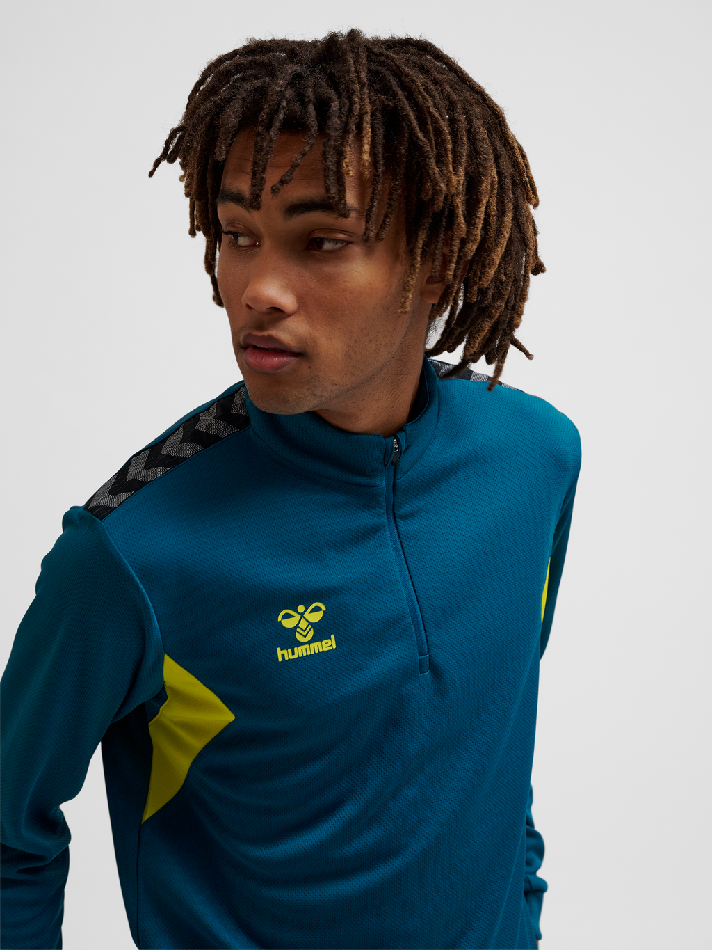 hmlAUTHENTIC HALF ZIP SWEAT