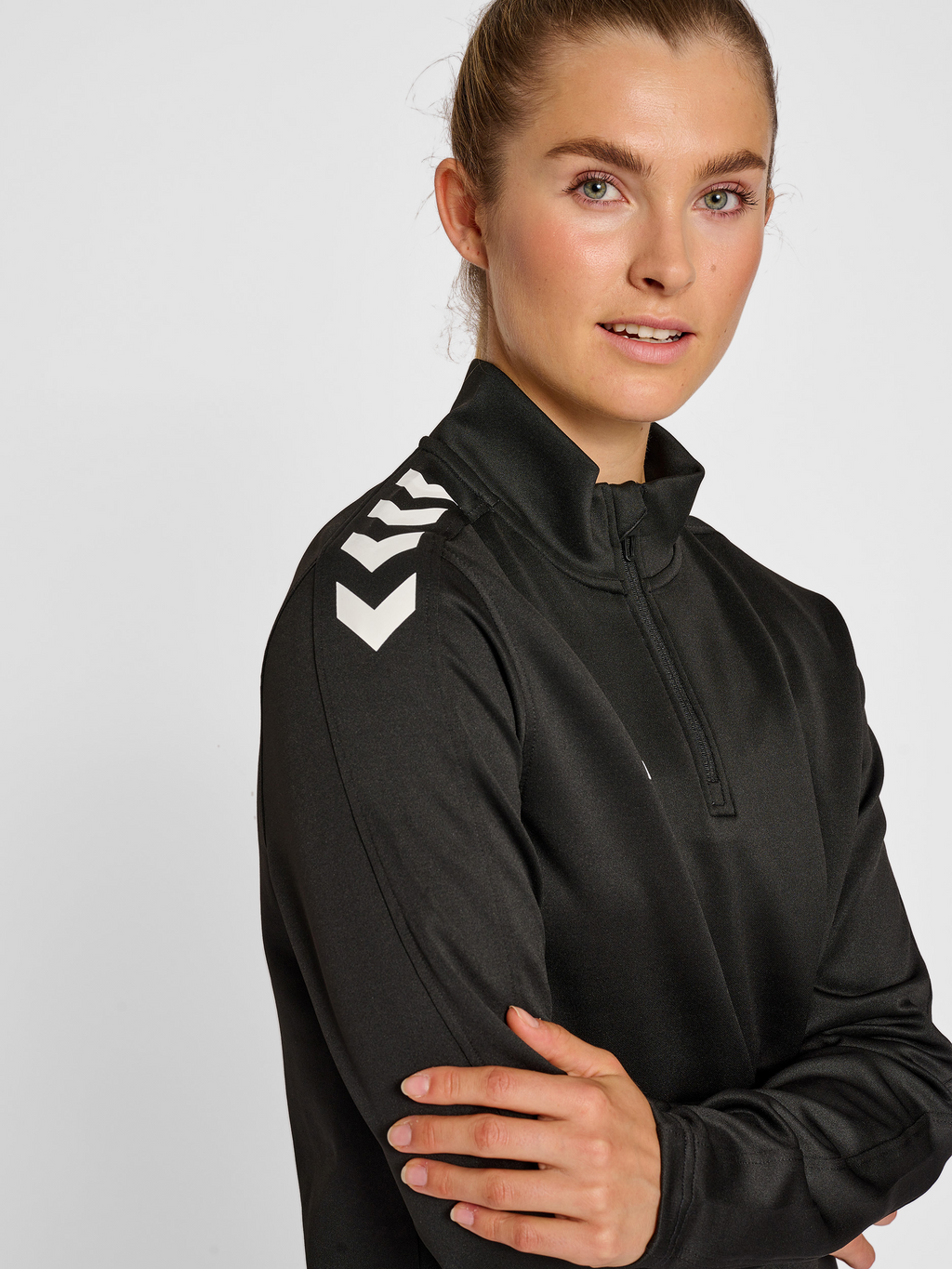hmlCORE XK HALF ZIP SWEAT WOMAN