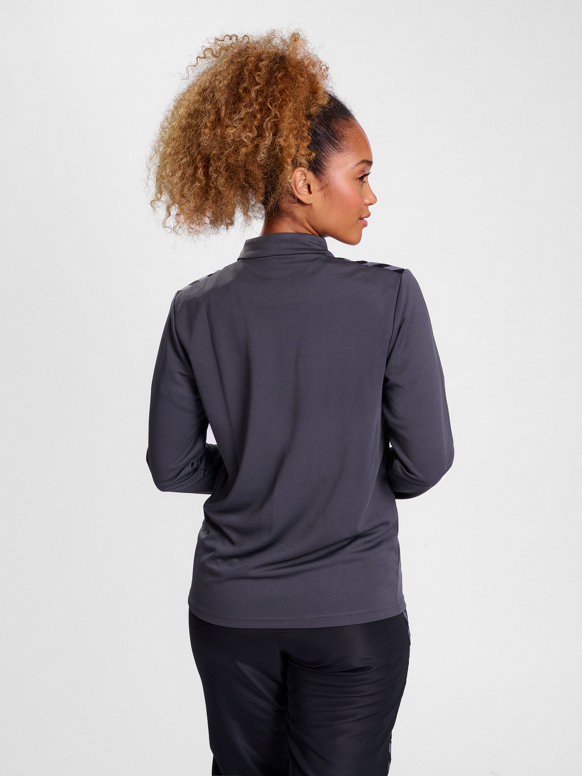 hmlAUTHENTIC HALF ZIP SWEAT WOMAN