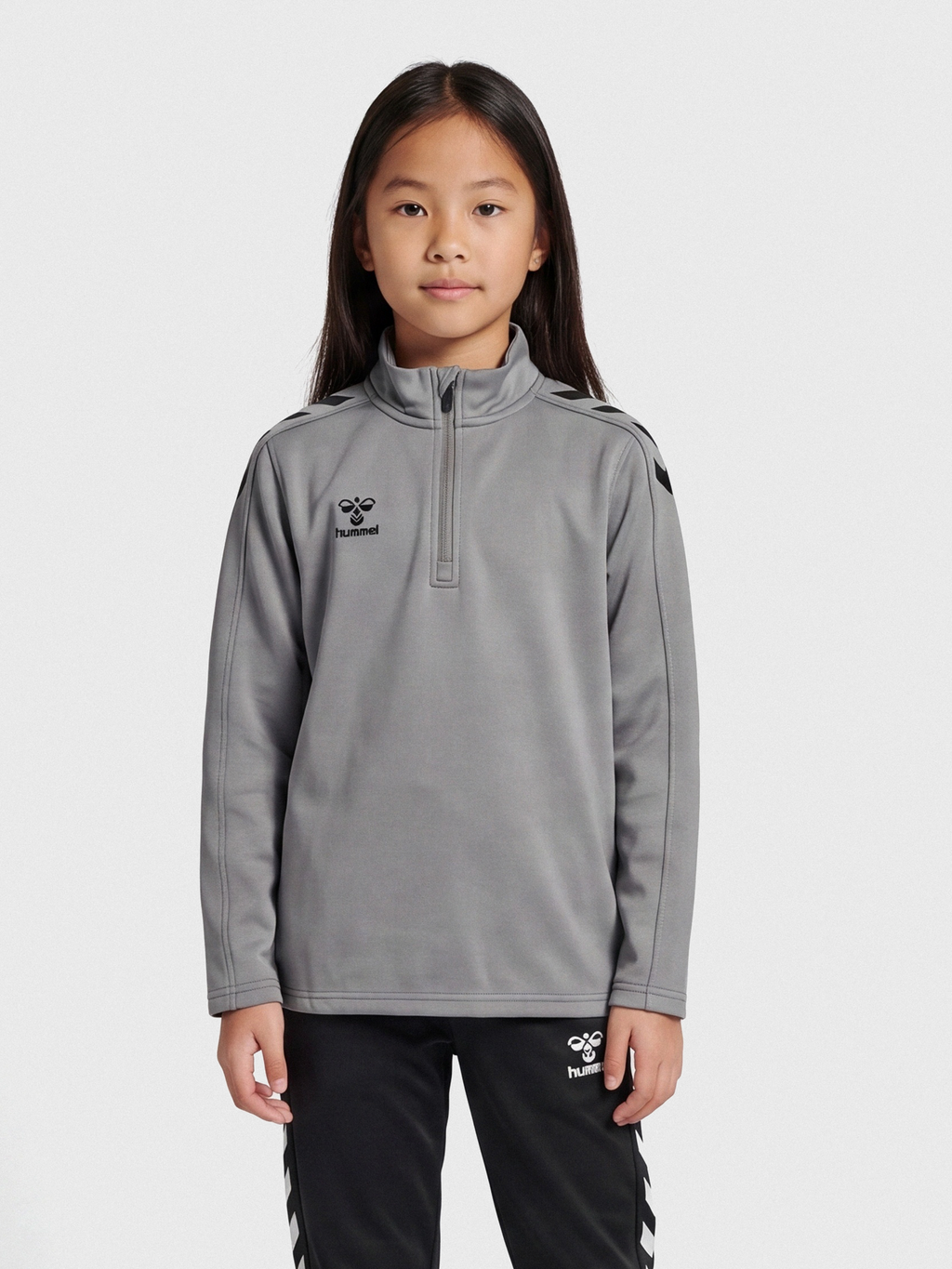 hmlCORE XK HALF ZIP POLY SWEAT KIDS