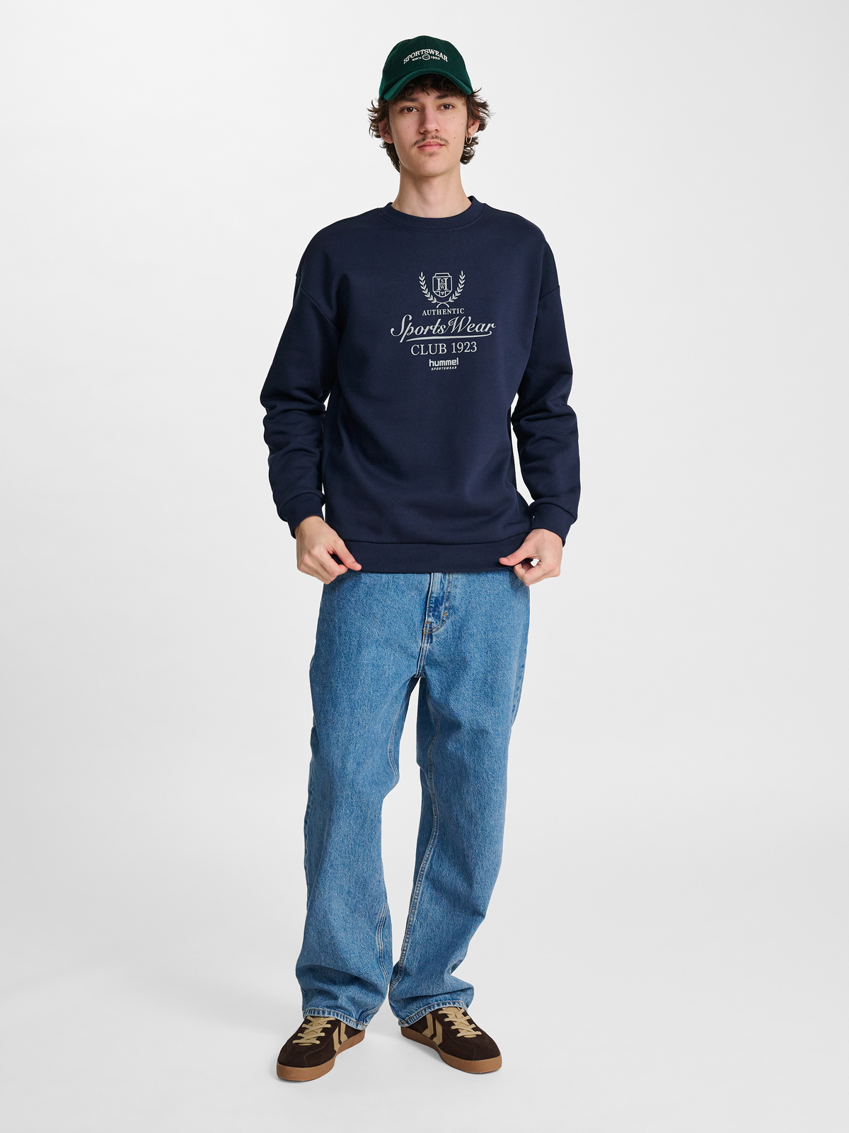 hmlLOOSE CREWNECK CLUB SPORTSWEAR