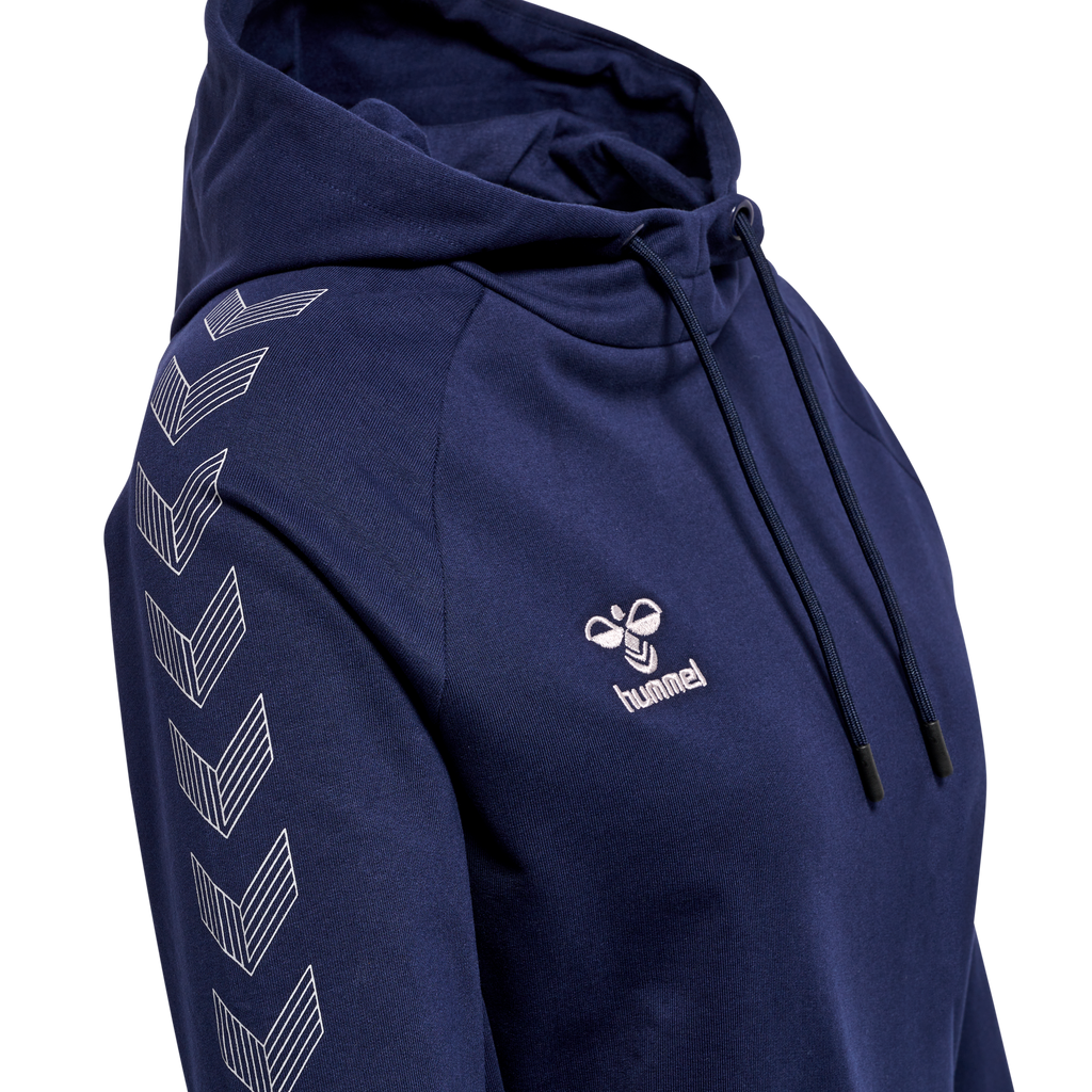 hmlMOVE GRID COTTON HOODIE WOMAN