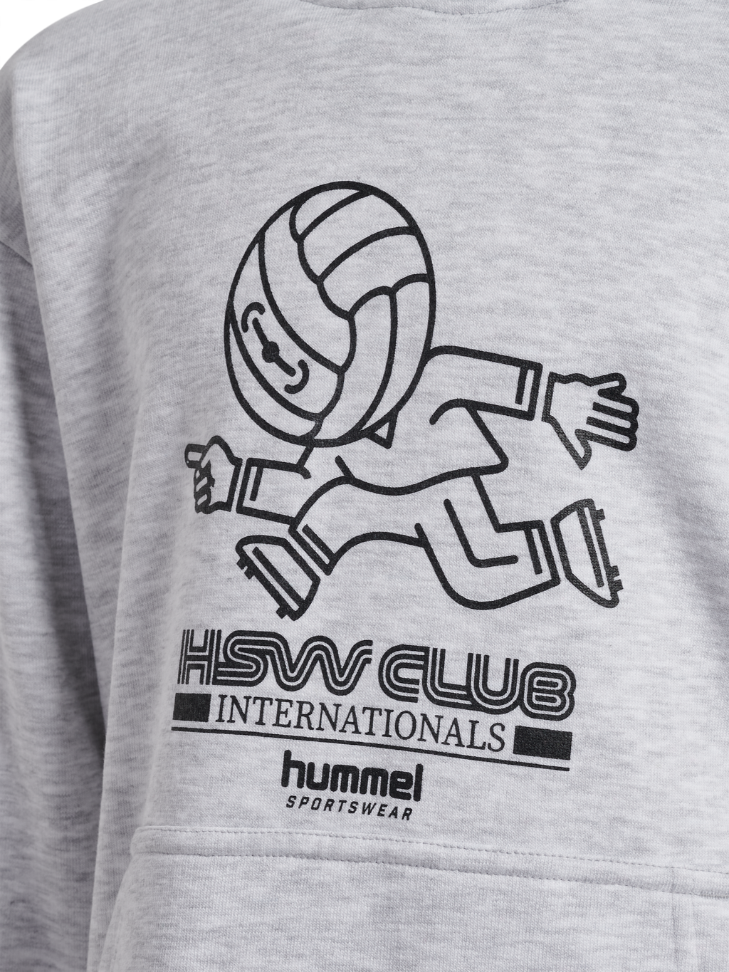 hmlJR LOOSE HOODIE HEADBALL