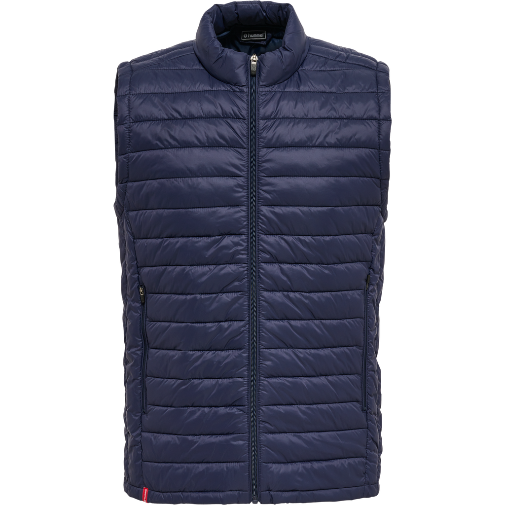 hmlRED QUILTED WAISTCOAT