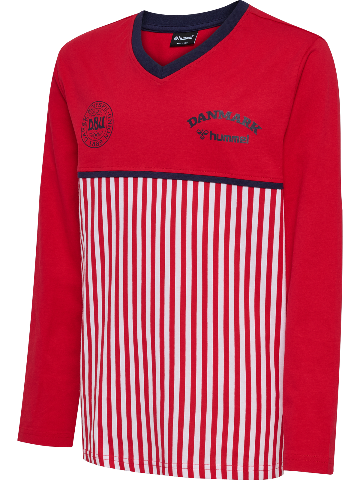 DBU 26 FAN 86 BLOCK COTTON LS KIDS