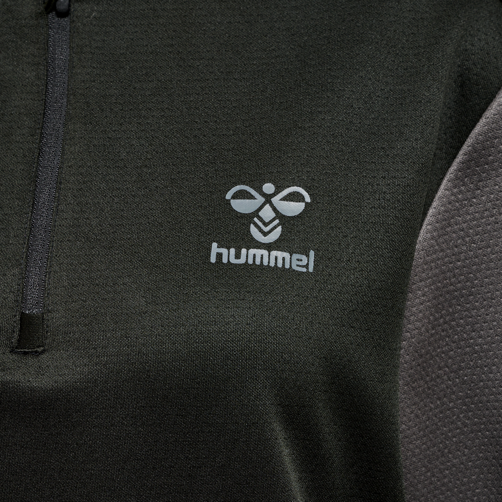 hmlONGRID 1/2 ZIP POLY SWEAT WO