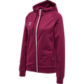 hmlMOVE GRID COTTON ZIP HOODIE WOMA