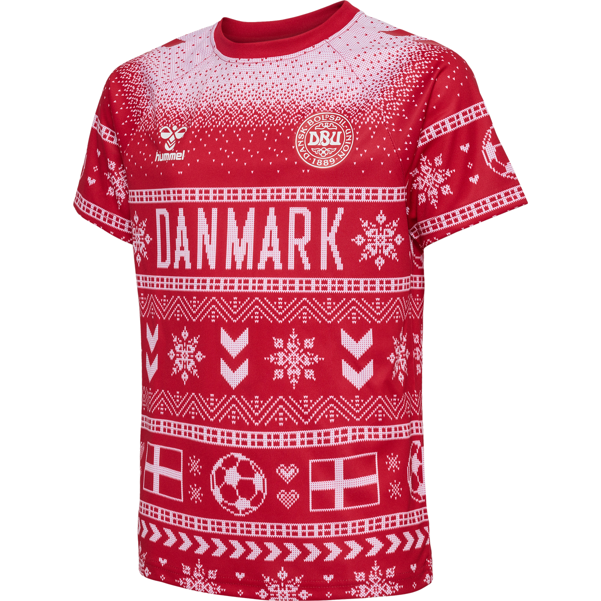 HMLDBU FAN XMAS JERSEY S/S KIDS