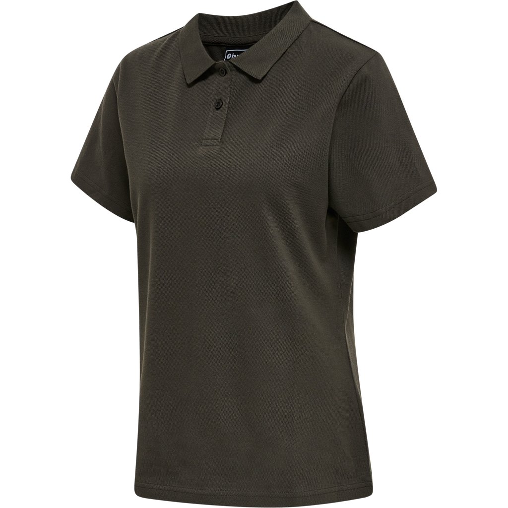 hmlRED STRETCH POLO WOMAN