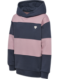 hmlJR LOOSE STRIPE HOODIE BEE