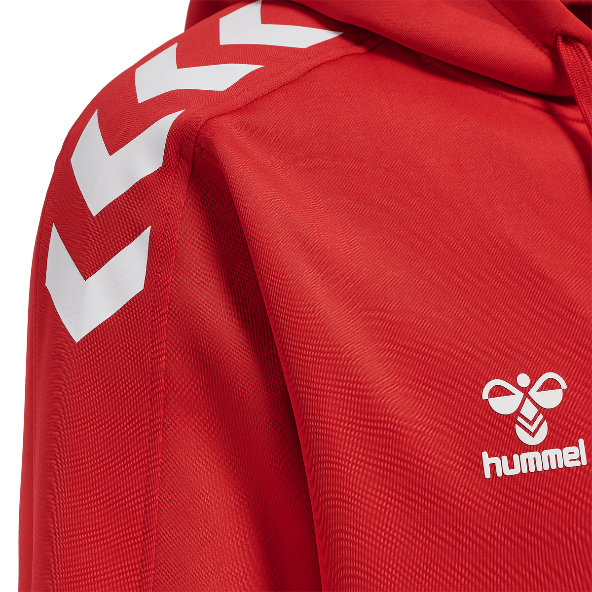 hmlCORE XK POLY ZIP HOOD SWEAT