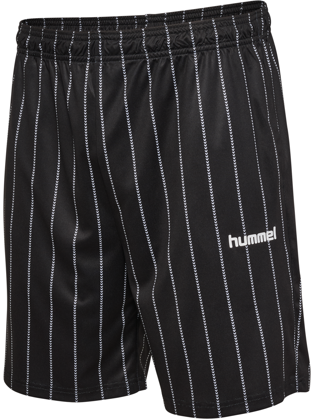 Chevron Pinstripe Shorts
