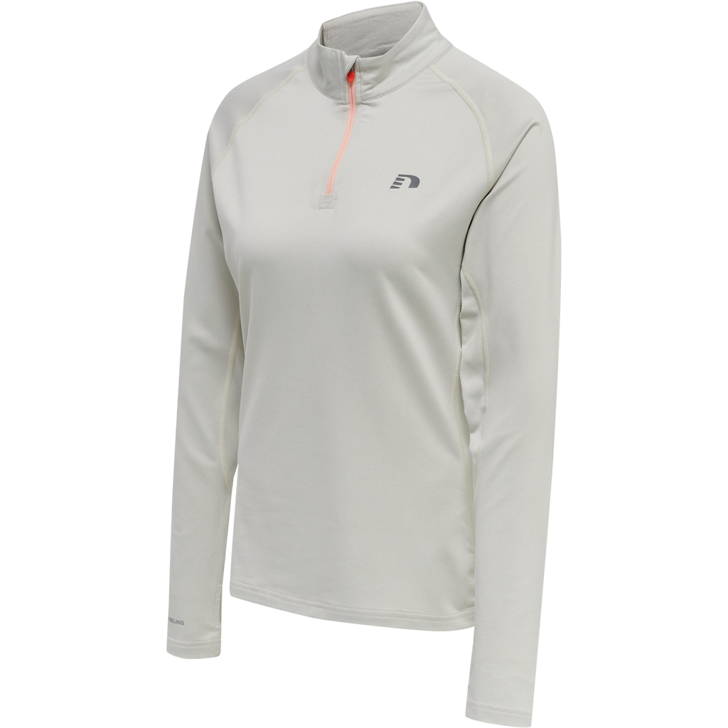 WOMEN 1/2 ZIP L/S