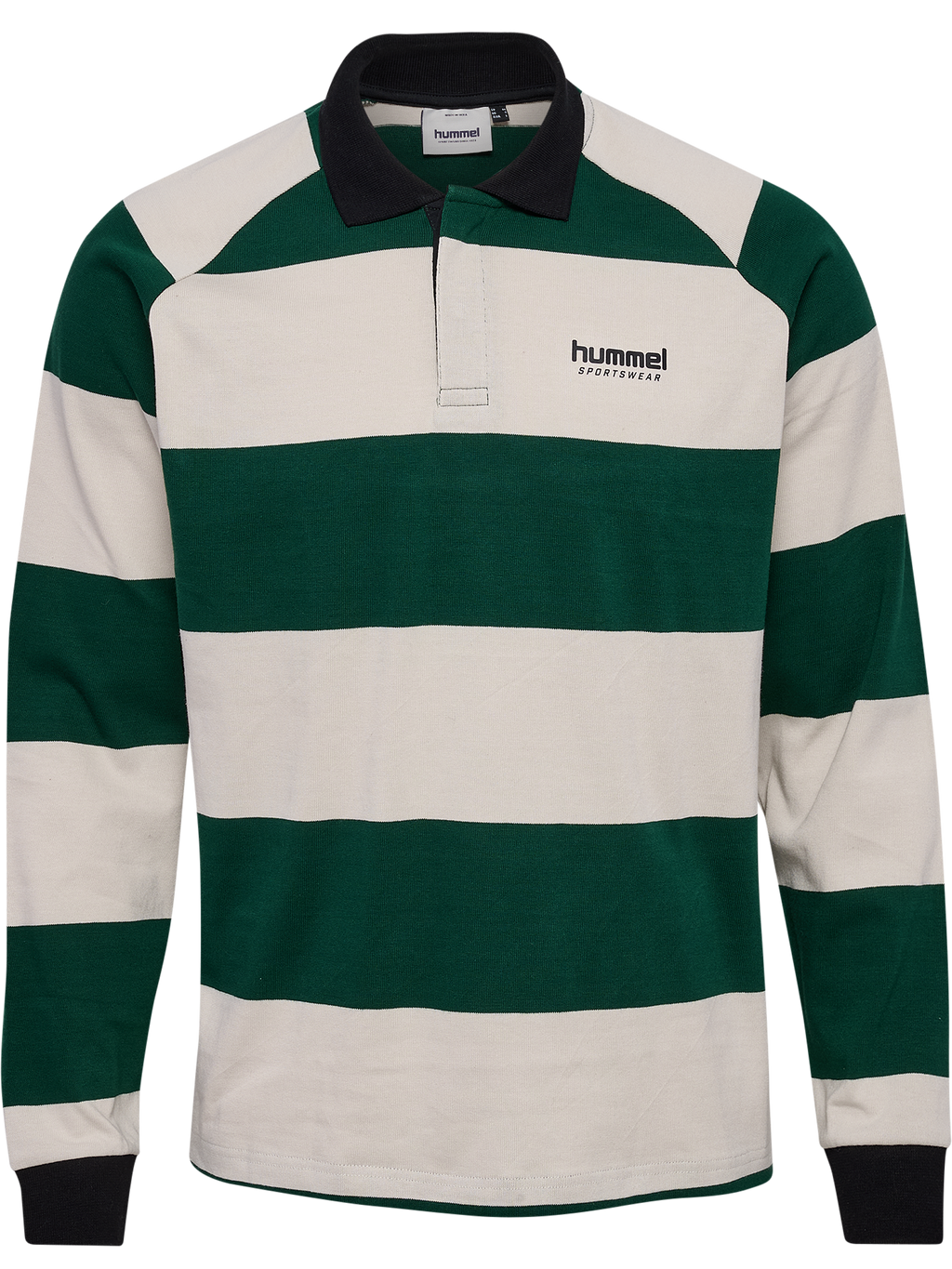 hmlLOOSE STRIPED POLO L/S
