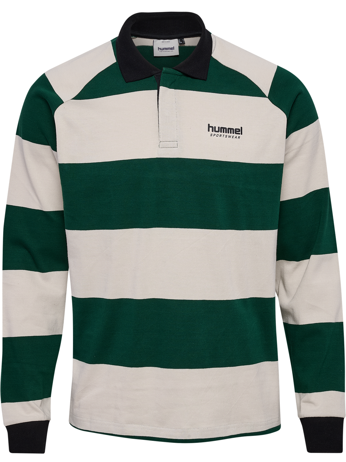 hmlLOOSE STRIPED POLO L/S