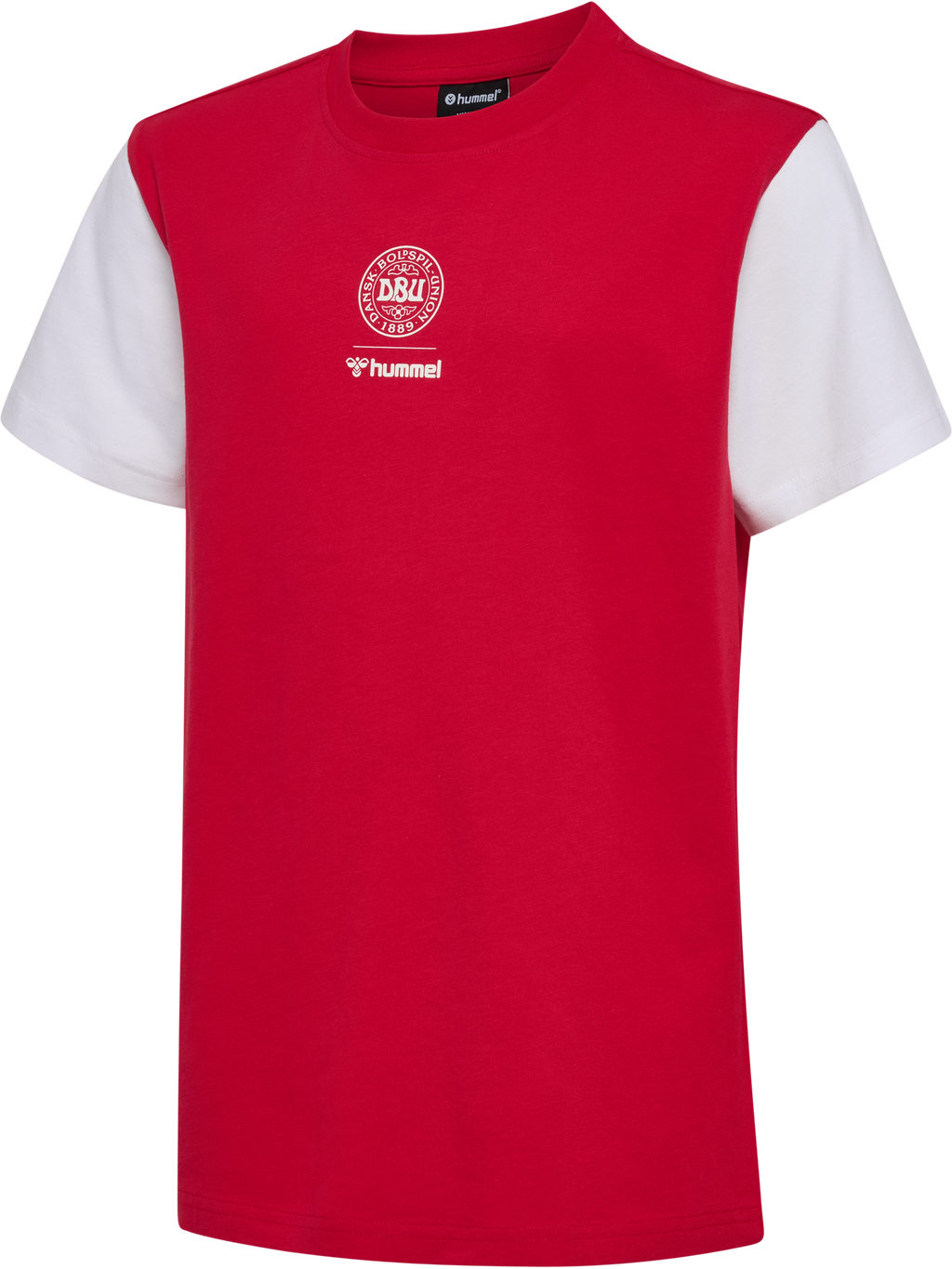 DBU 26 FAN RED-WHITE TEE SS KIDS