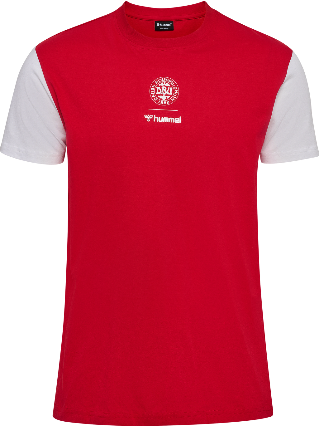 DBU 26 FAN RED-WHITE TEE SS