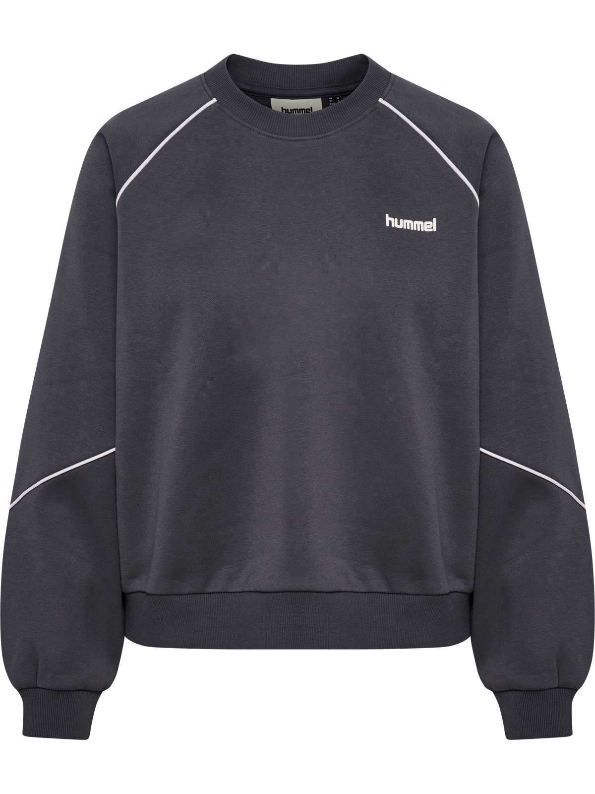 hmlKEEPER W BOXY PIPING CREWNECK