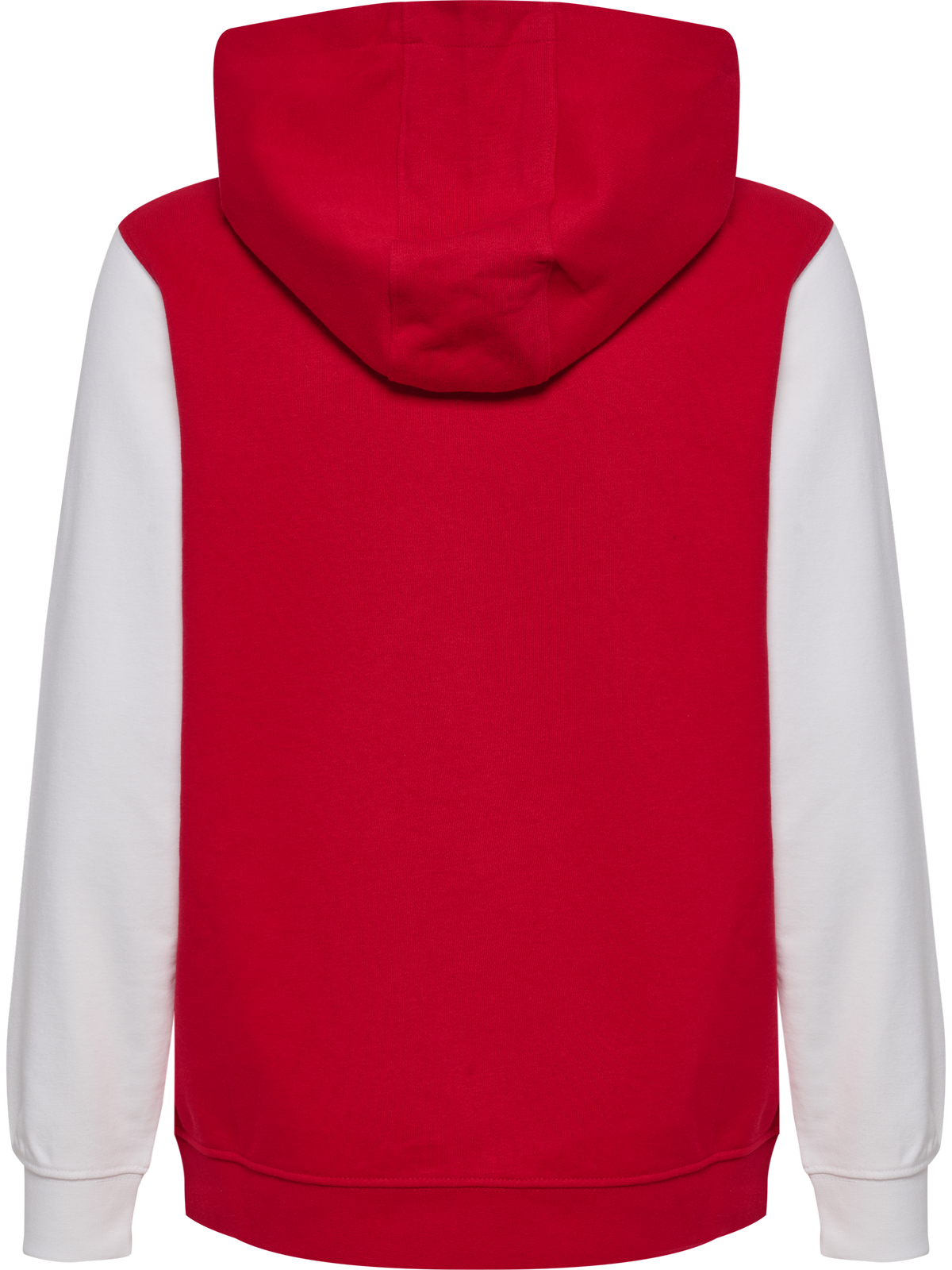 DBU 26 FAN RED-WHITE ZIP HOOD KIDS