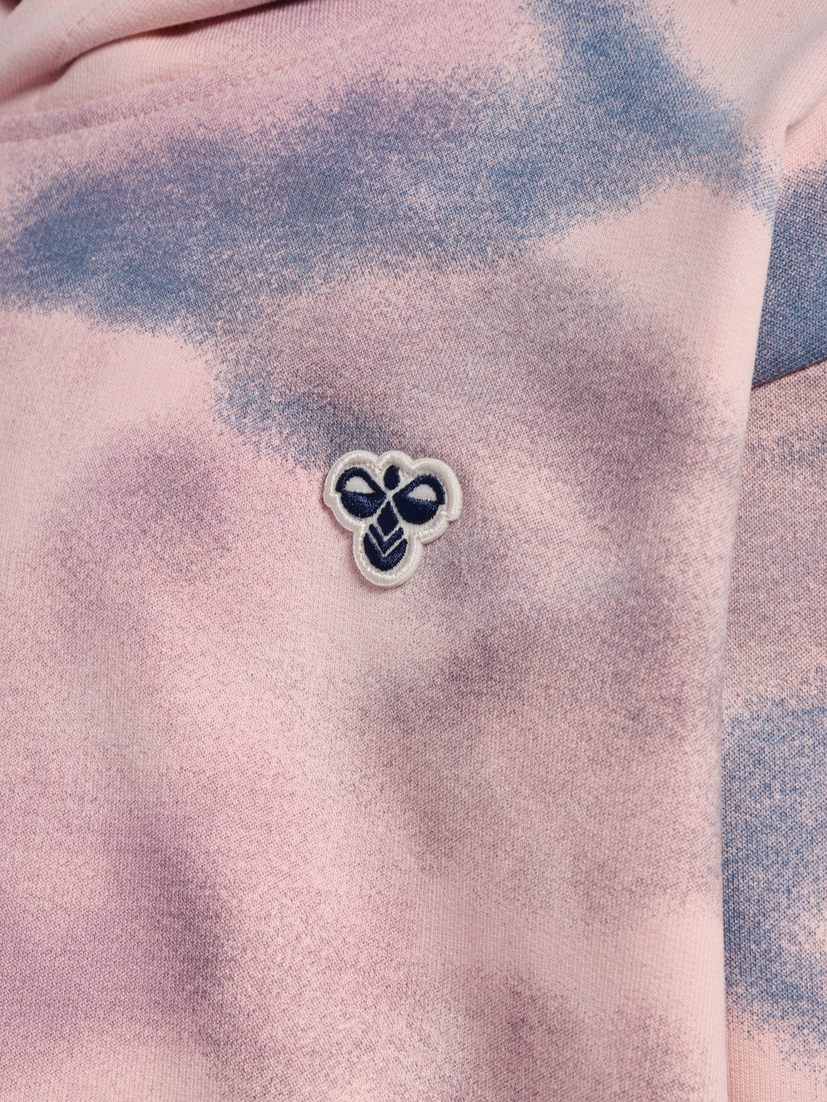 hmlJR LOOSE AOP HOODIE BEE