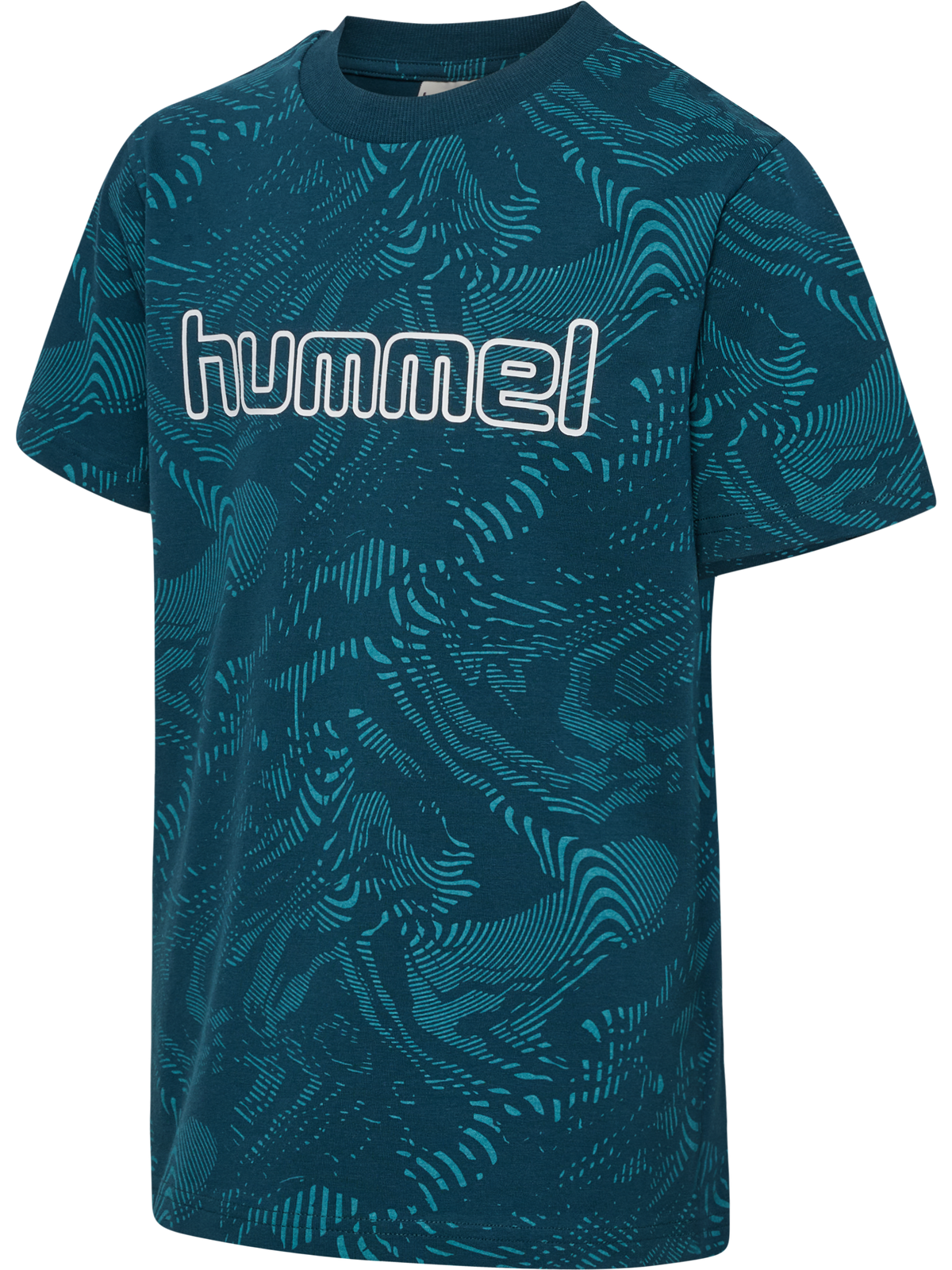 hmlJR AOP LOGO T-SHIRT