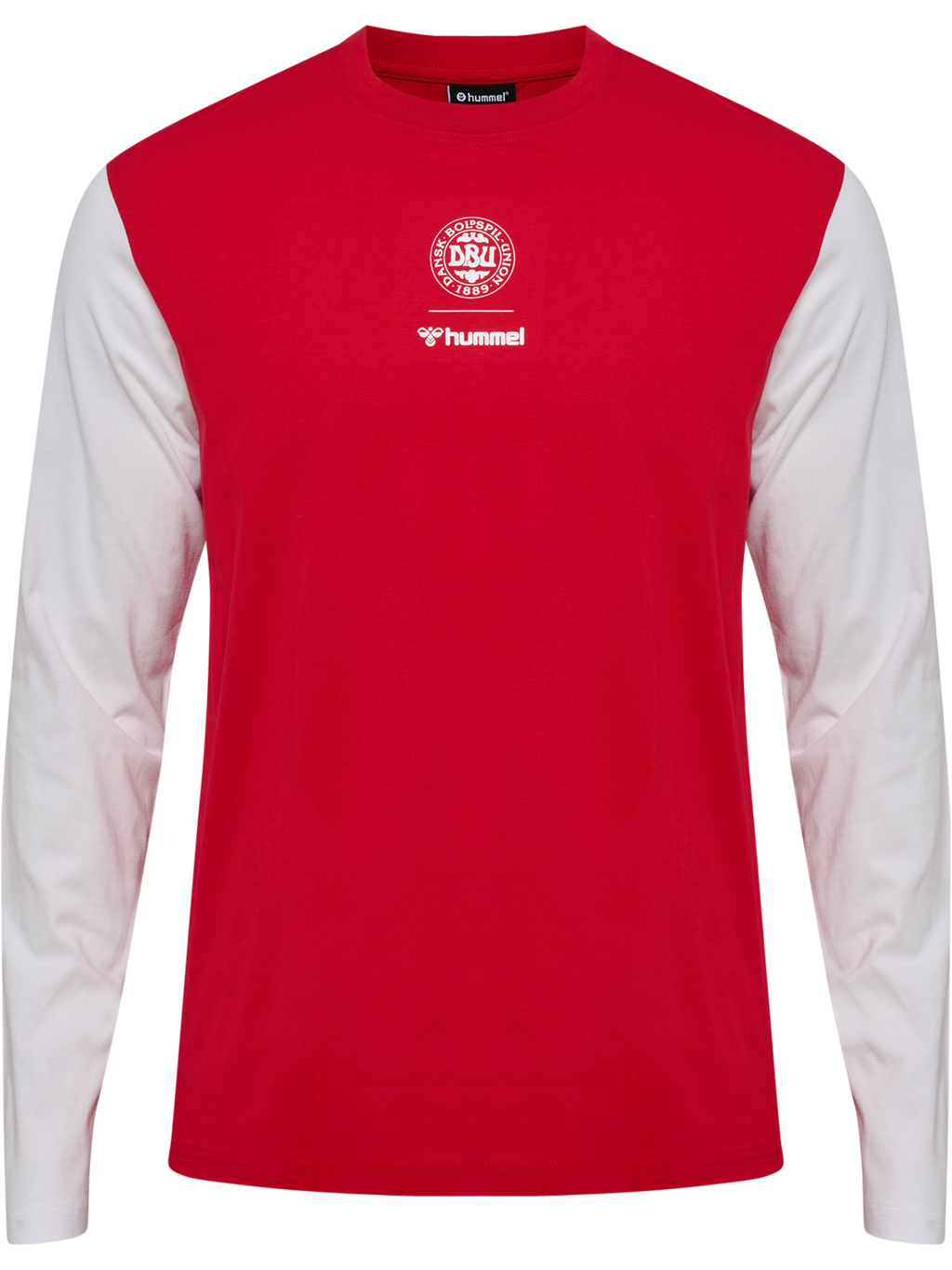 DBU 26 FAN RED-WHITE TEE LS