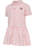 hmlMINI REG FLOWER POLO DRESS S/S