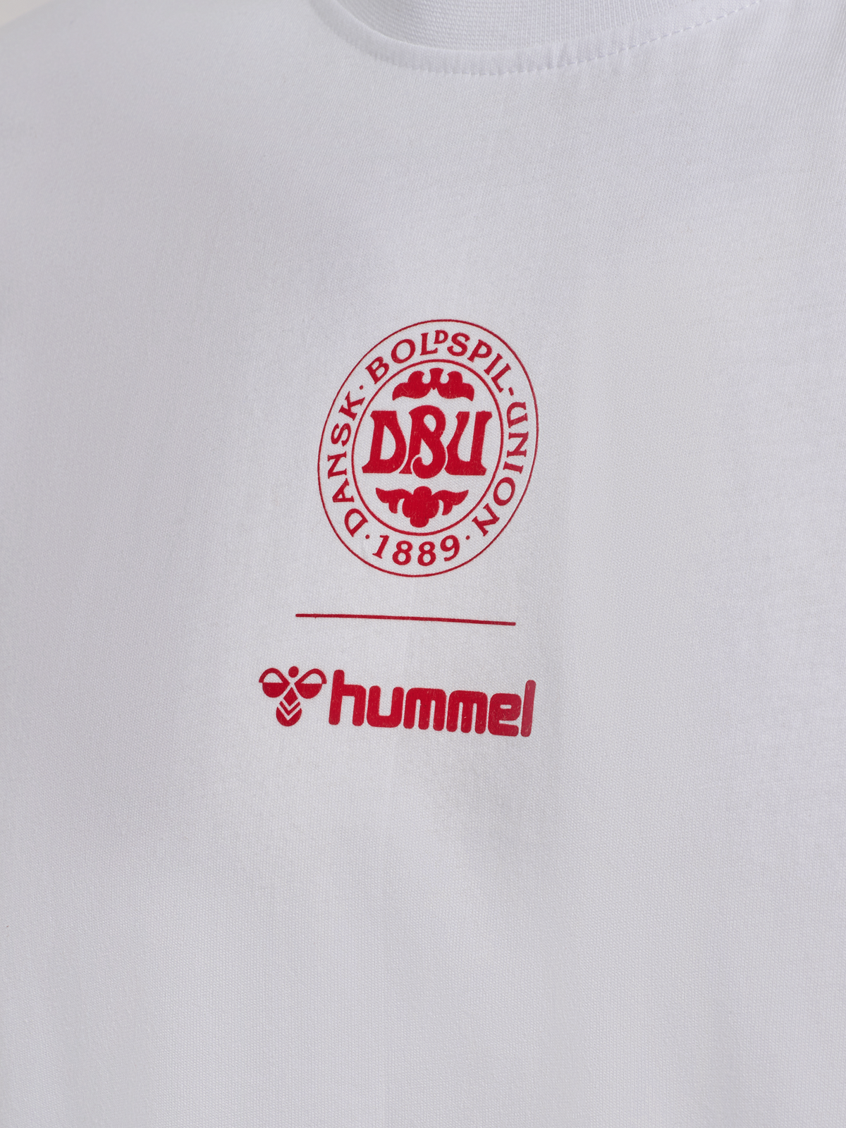 DBU 26 FAN RED-WHITE TEE SS