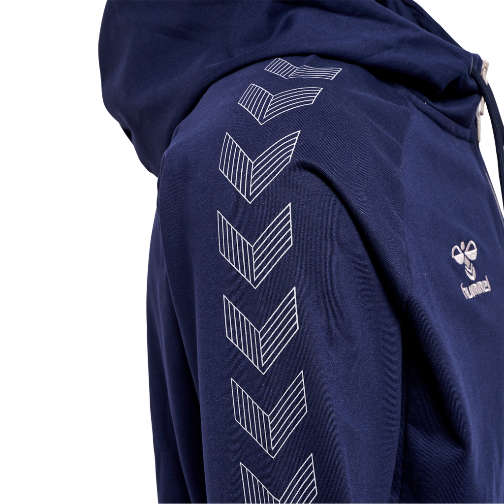 hmlMOVE GRID COTTON ZIP HOODIE