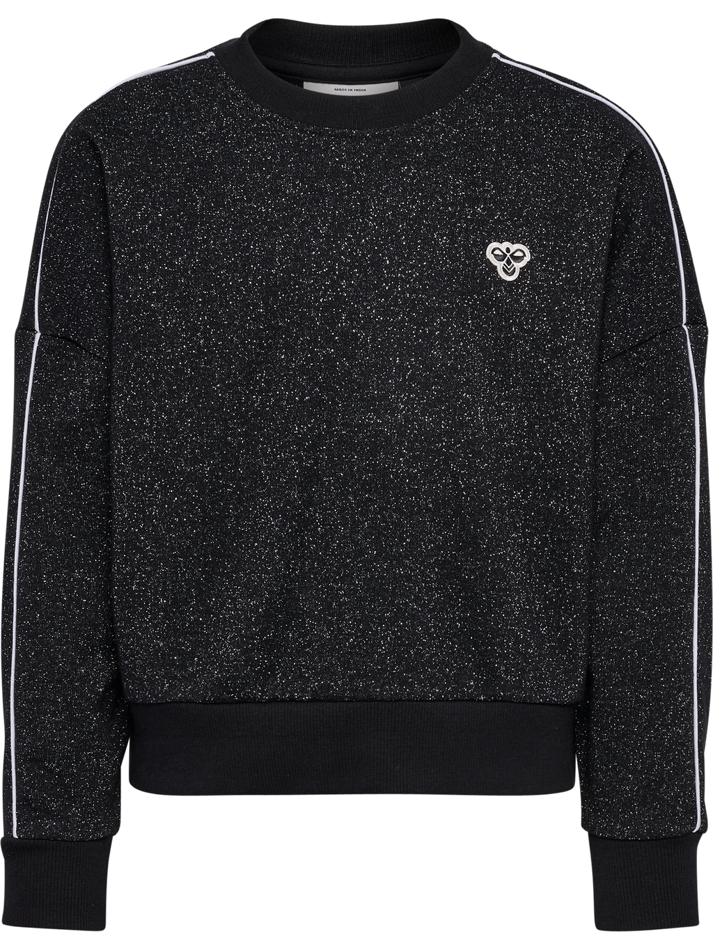 hmlJR LOOSE GLITTER CREWNECK