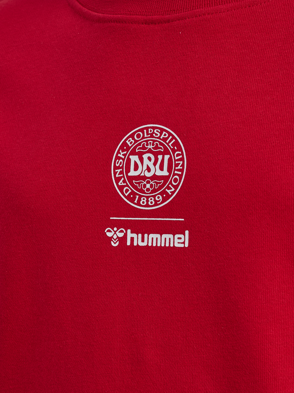 DBU 26 FAN RED-WHITE CREW NECK KIDS