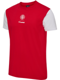 DBU 26 FAN RED-WHITE TEE SS